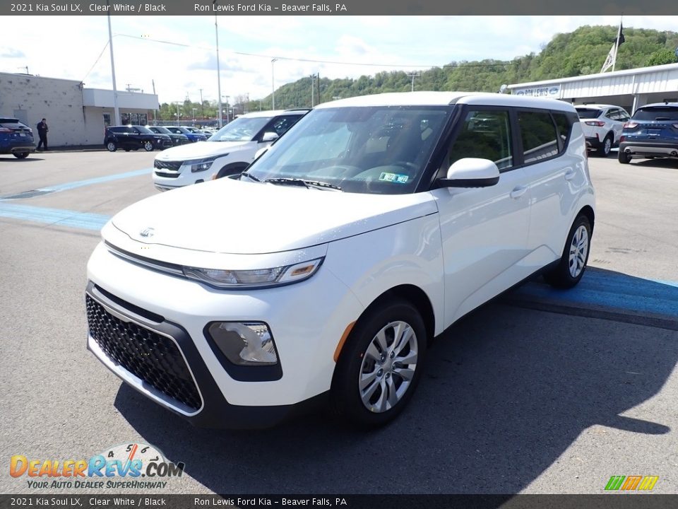 2021 Kia Soul LX Clear White / Black Photo #5