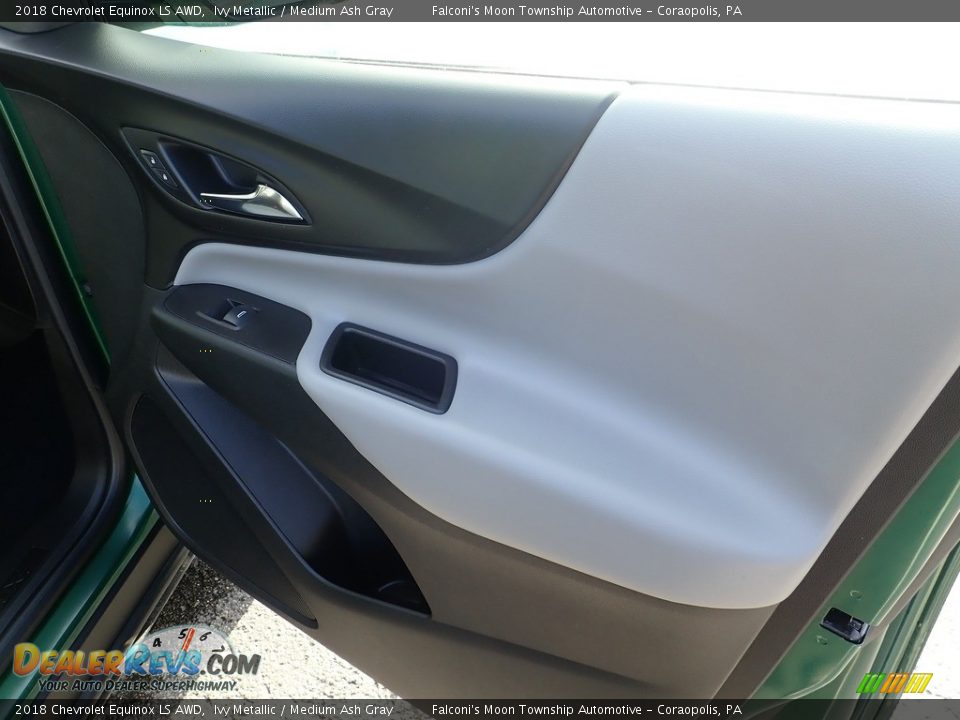2018 Chevrolet Equinox LS AWD Ivy Metallic / Medium Ash Gray Photo #14