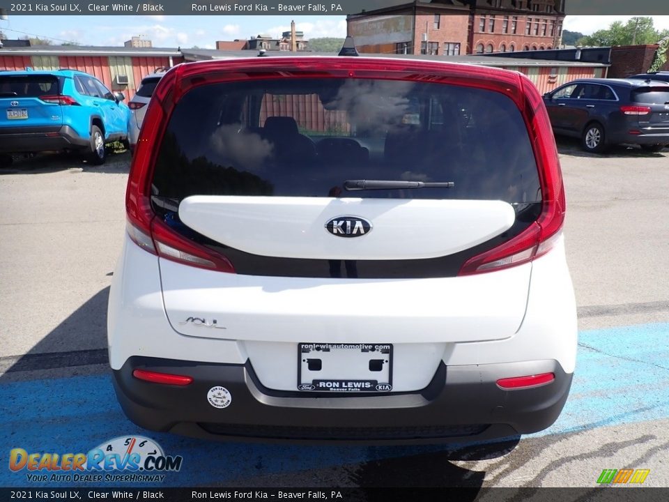 2021 Kia Soul LX Clear White / Black Photo #8