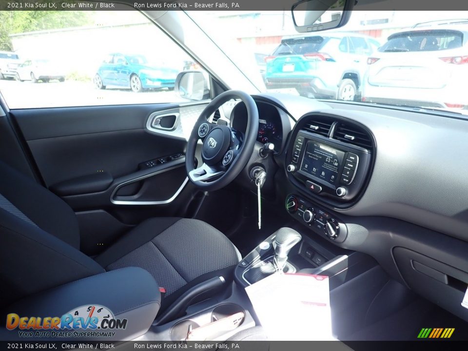 2021 Kia Soul LX Clear White / Black Photo #12