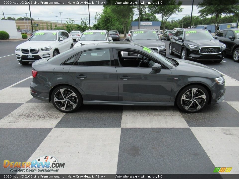 Nano Gray Metallic 2020 Audi A3 2.0 S Line Premium quattro Photo #3