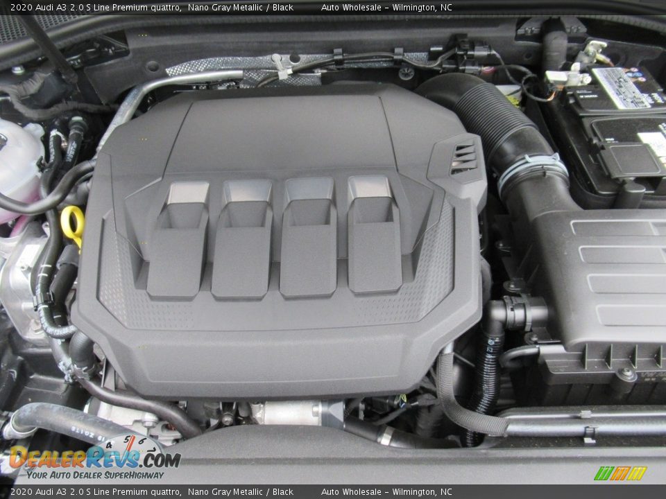 2020 Audi A3 2.0 S Line Premium quattro Nano Gray Metallic / Black Photo #6
