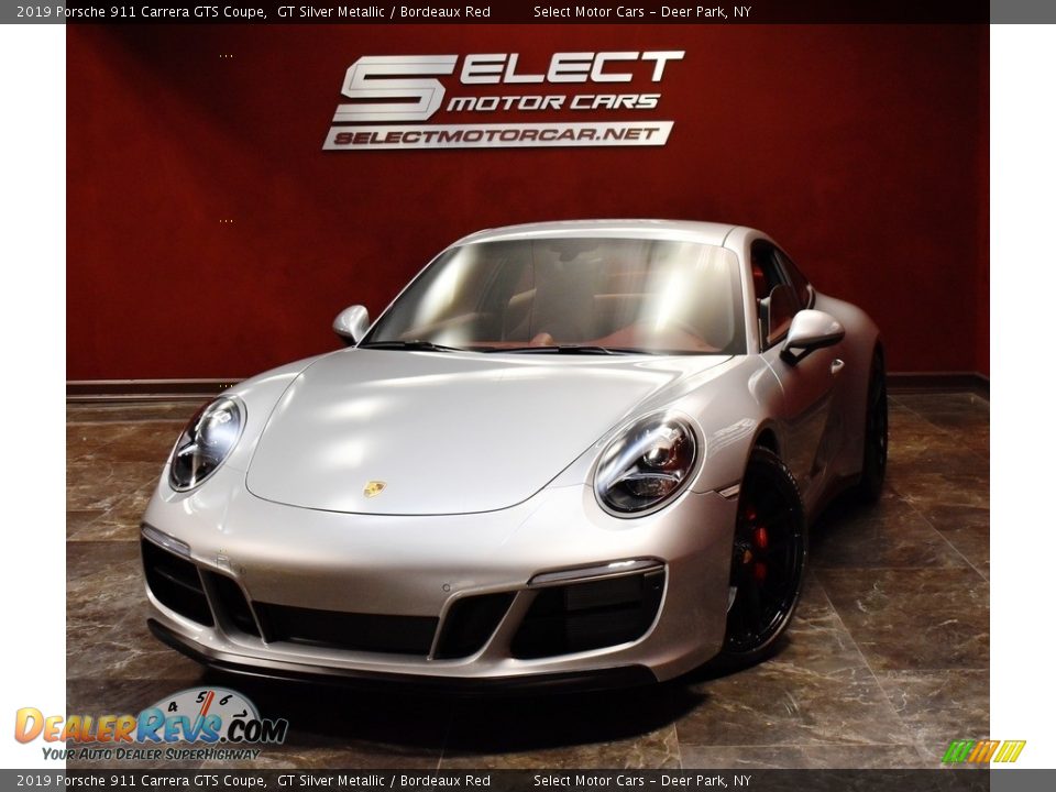 2019 Porsche 911 Carrera GTS Coupe GT Silver Metallic / Bordeaux Red Photo #1