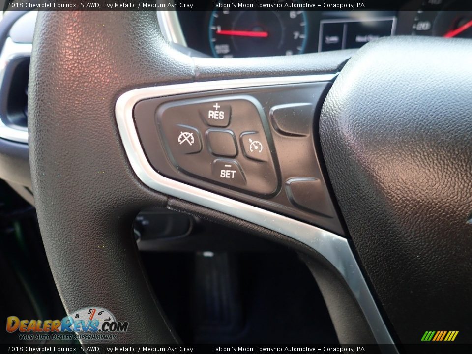 2018 Chevrolet Equinox LS AWD Ivy Metallic / Medium Ash Gray Photo #22