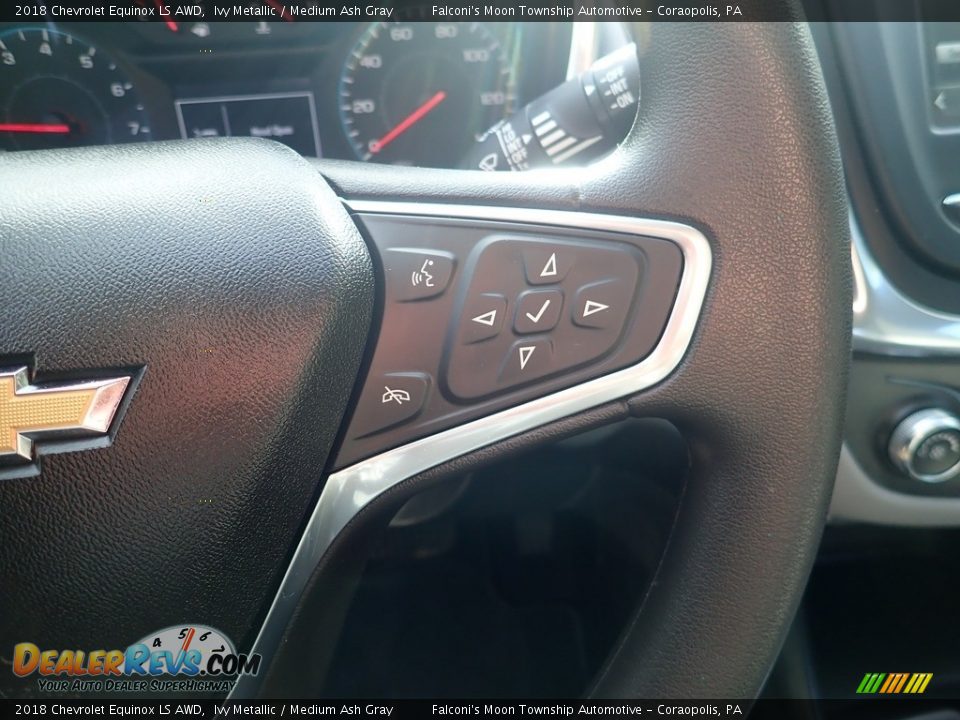 2018 Chevrolet Equinox LS AWD Ivy Metallic / Medium Ash Gray Photo #23