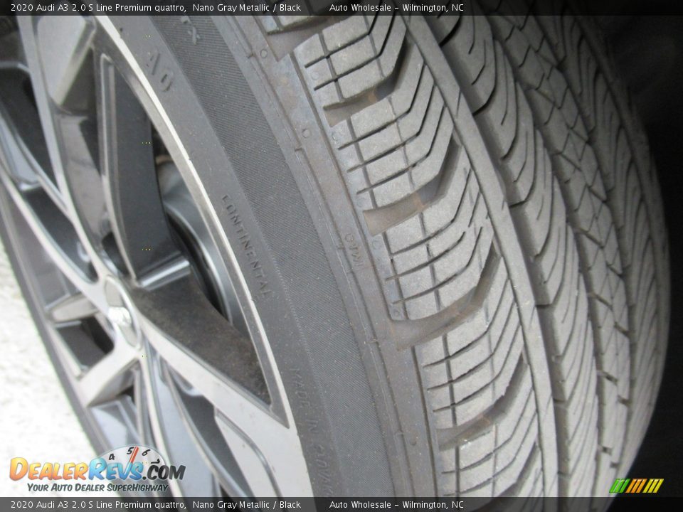 2020 Audi A3 2.0 S Line Premium quattro Nano Gray Metallic / Black Photo #9