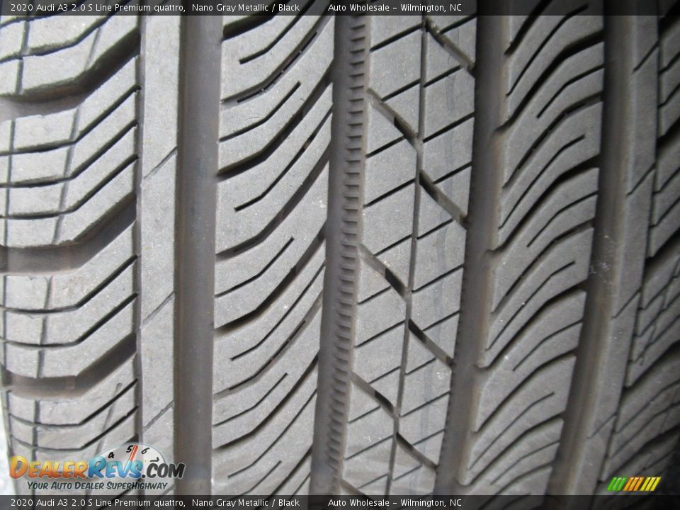 2020 Audi A3 2.0 S Line Premium quattro Nano Gray Metallic / Black Photo #10