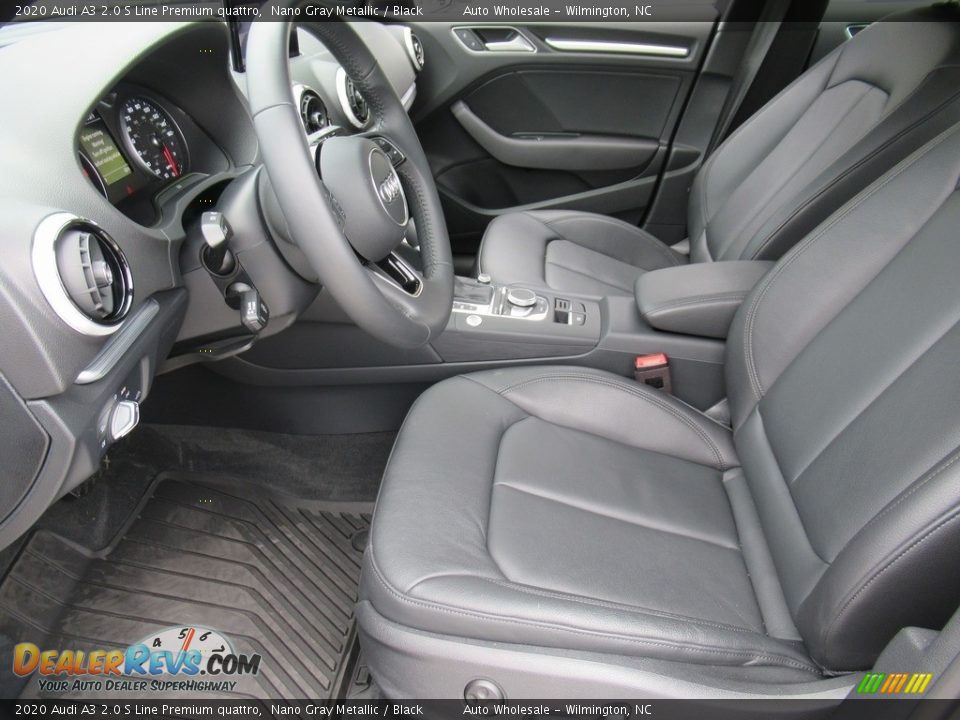 2020 Audi A3 2.0 S Line Premium quattro Nano Gray Metallic / Black Photo #11