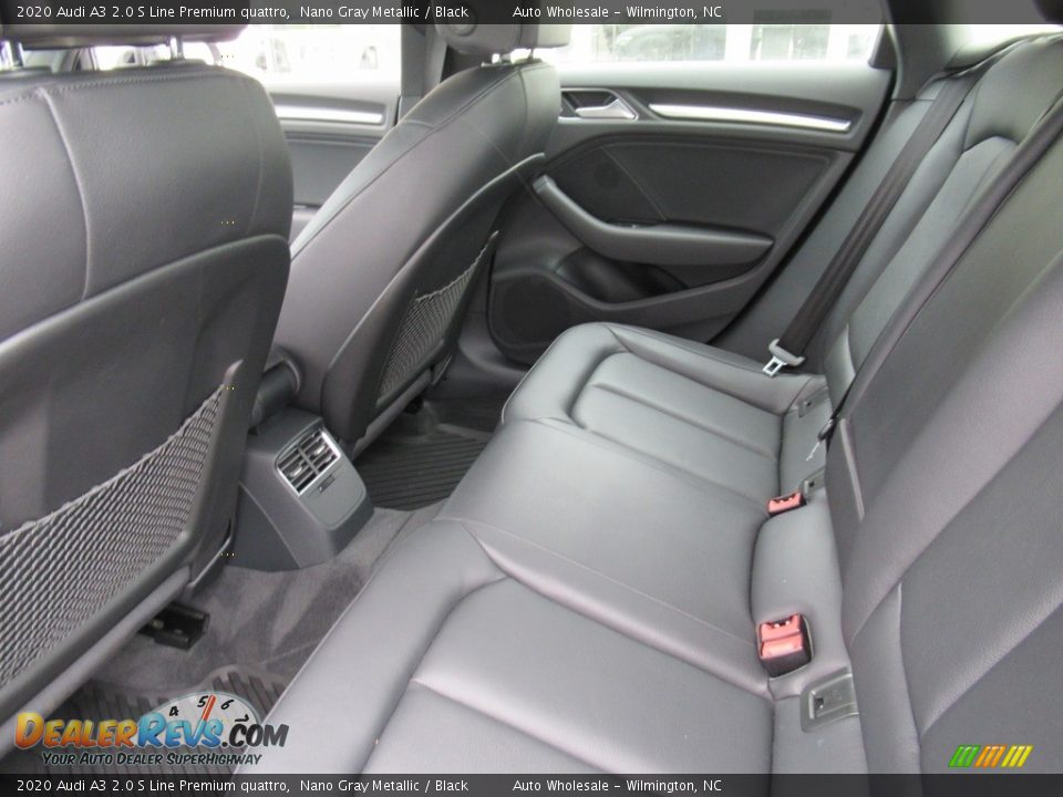 Rear Seat of 2020 Audi A3 2.0 S Line Premium quattro Photo #13