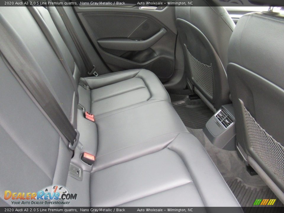 2020 Audi A3 2.0 S Line Premium quattro Nano Gray Metallic / Black Photo #15