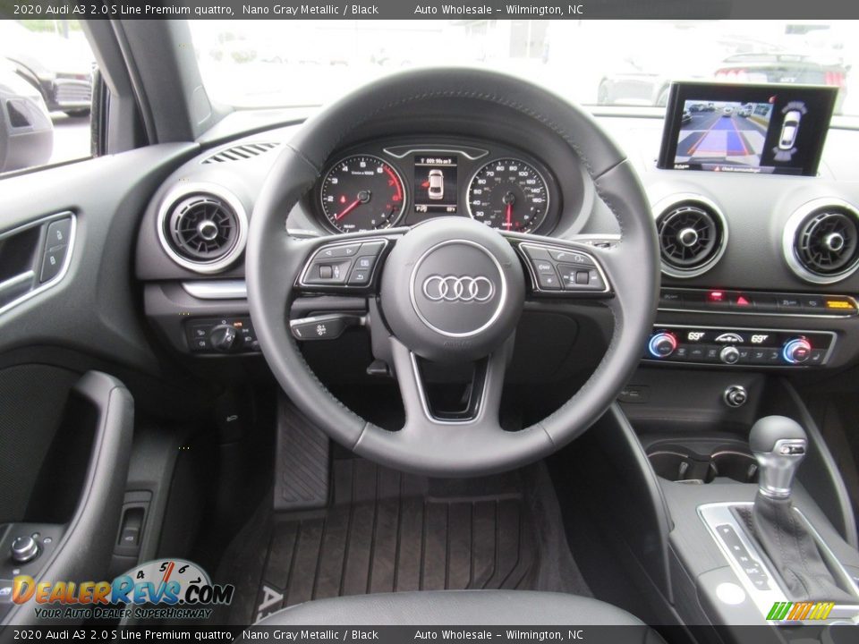 2020 Audi A3 2.0 S Line Premium quattro Steering Wheel Photo #16