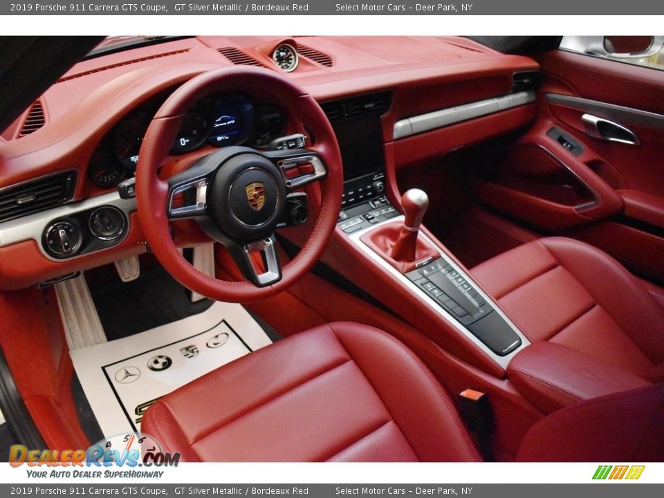 Bordeaux Red Interior - 2019 Porsche 911 Carrera GTS Coupe Photo #13