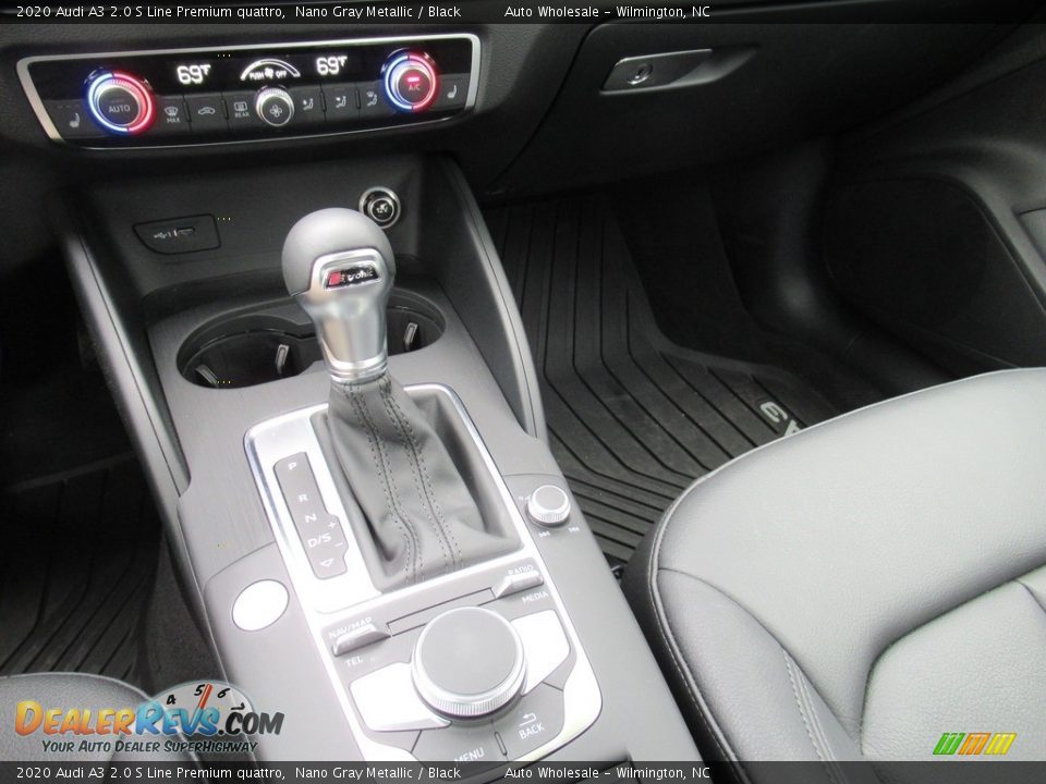2020 Audi A3 2.0 S Line Premium quattro Nano Gray Metallic / Black Photo #20