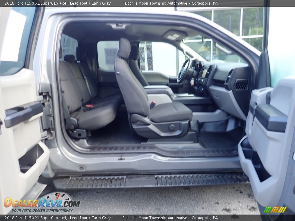 2018 Ford F150 XL SuperCab 4x4 Lead Foot / Earth Gray Photo #15