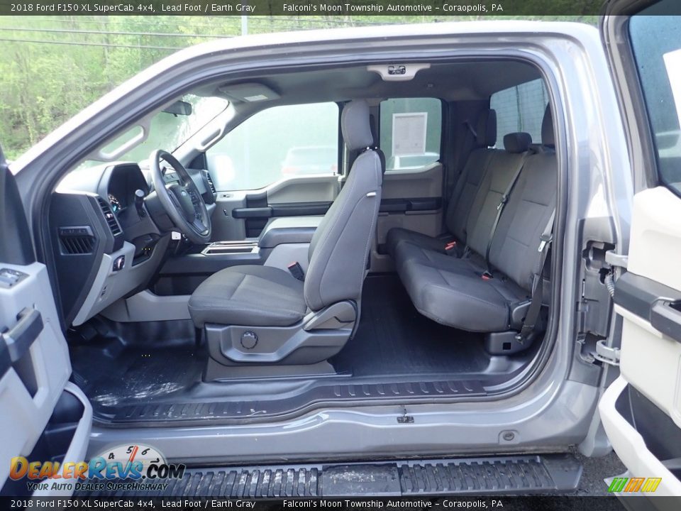 2018 Ford F150 XL SuperCab 4x4 Lead Foot / Earth Gray Photo #20