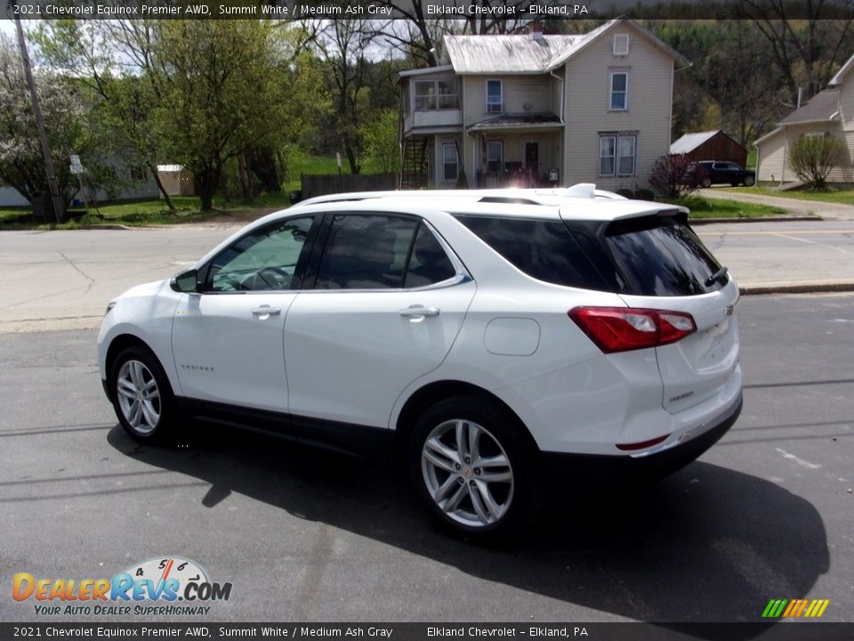 2021 Chevrolet Equinox Premier AWD Summit White / Medium Ash Gray Photo #5