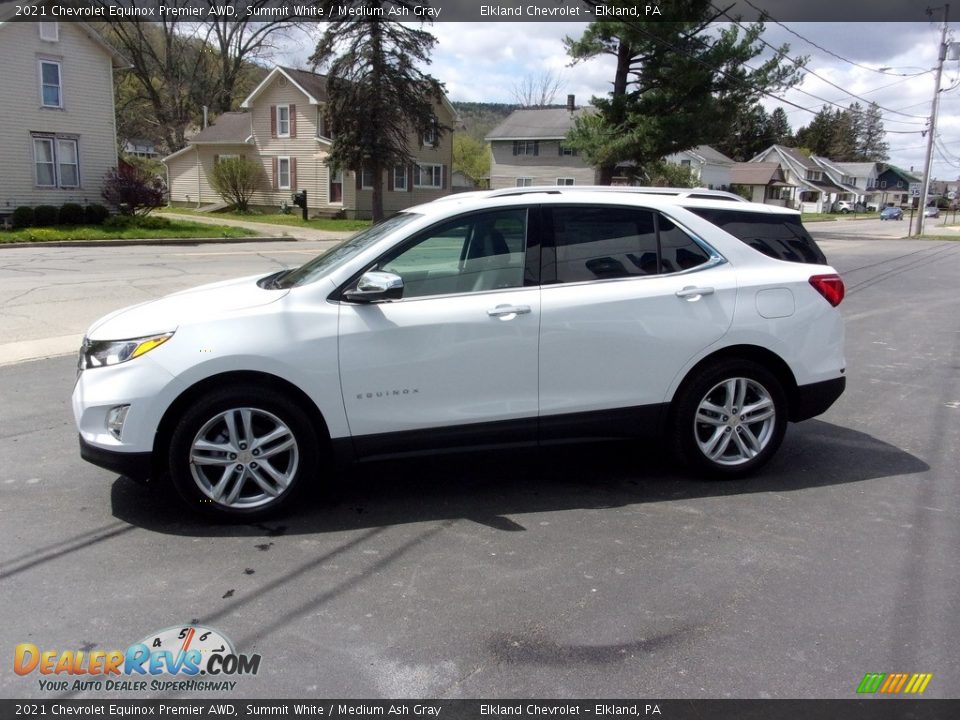 2021 Chevrolet Equinox Premier AWD Summit White / Medium Ash Gray Photo #6