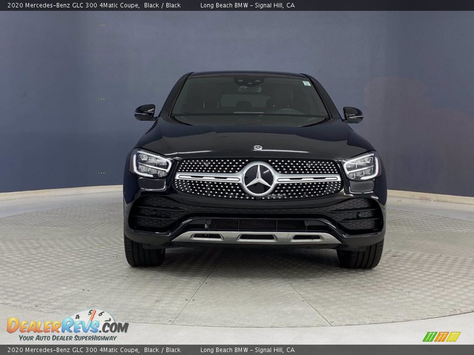 2020 Mercedes-Benz GLC 300 4Matic Coupe Black / Black Photo #2