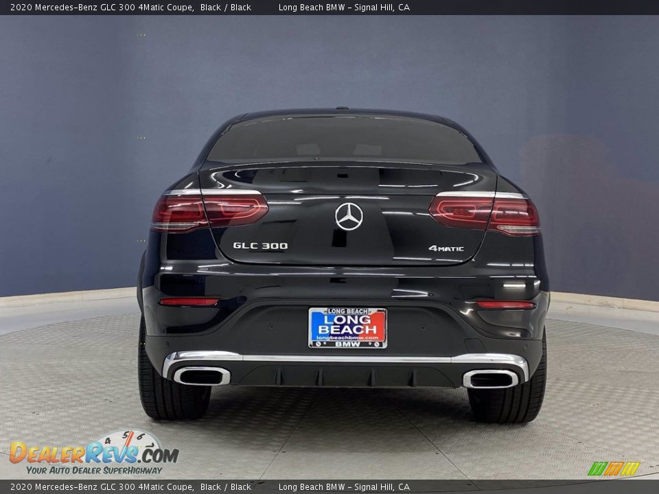 2020 Mercedes-Benz GLC 300 4Matic Coupe Black / Black Photo #4