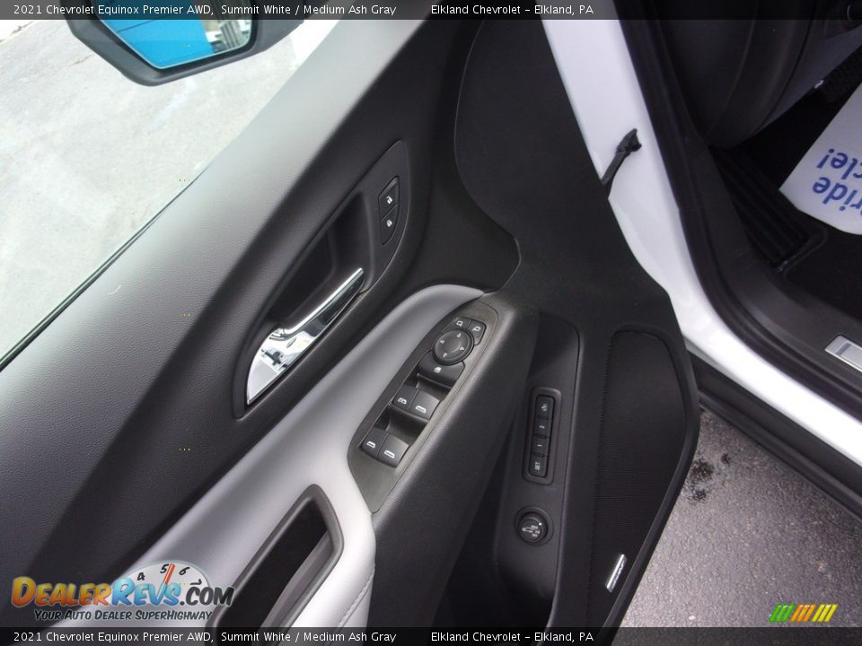 2021 Chevrolet Equinox Premier AWD Summit White / Medium Ash Gray Photo #15