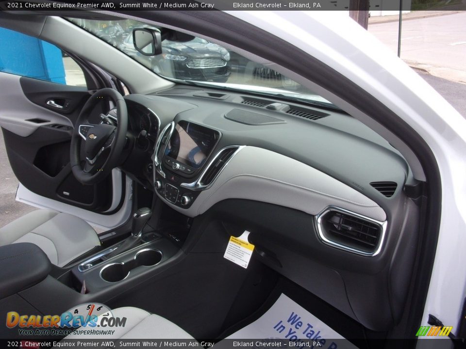 2021 Chevrolet Equinox Premier AWD Summit White / Medium Ash Gray Photo #19