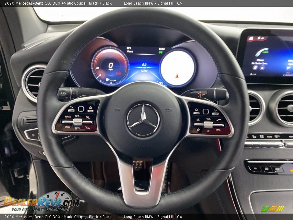 2020 Mercedes-Benz GLC 300 4Matic Coupe Steering Wheel Photo #18