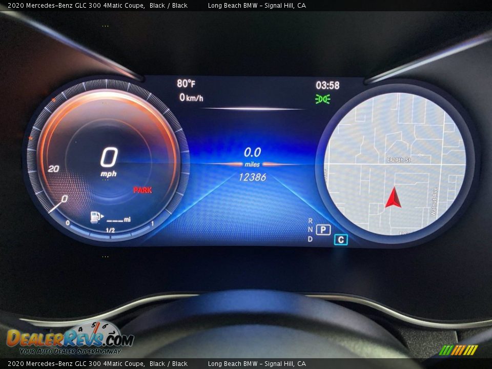 2020 Mercedes-Benz GLC 300 4Matic Coupe Gauges Photo #21