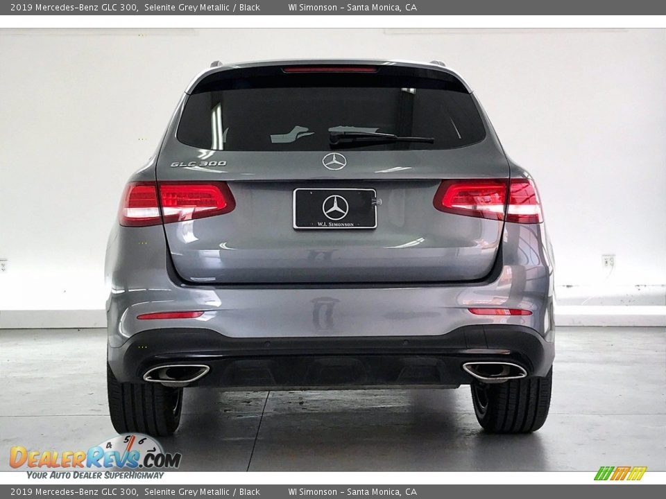 2019 Mercedes-Benz GLC 300 Selenite Grey Metallic / Black Photo #3