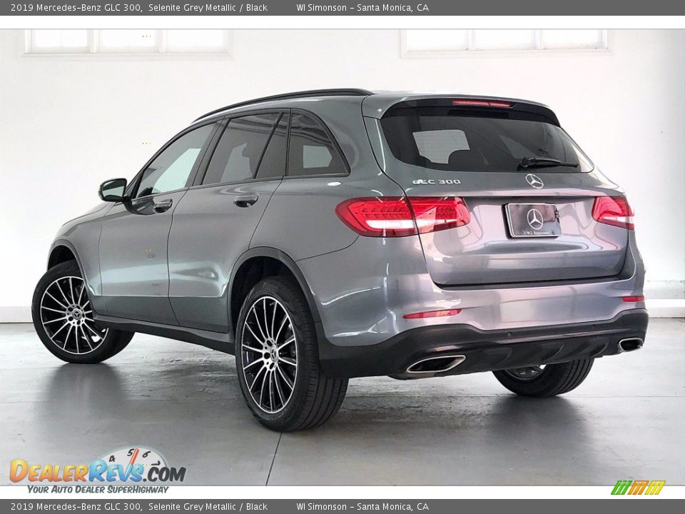 2019 Mercedes-Benz GLC 300 Selenite Grey Metallic / Black Photo #10