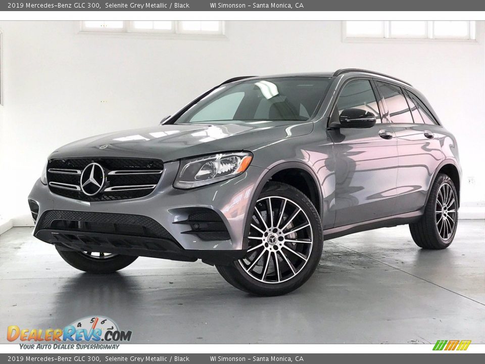 2019 Mercedes-Benz GLC 300 Selenite Grey Metallic / Black Photo #12