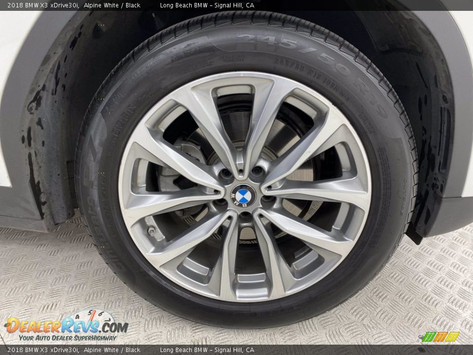 2018 BMW X3 xDrive30i Alpine White / Black Photo #6