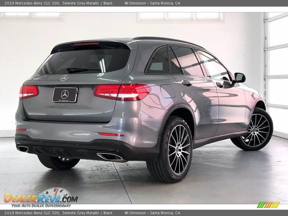 2019 Mercedes-Benz GLC 300 Selenite Grey Metallic / Black Photo #13