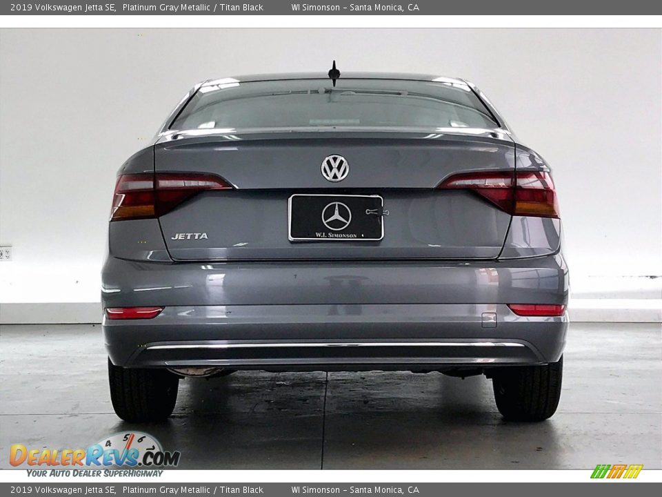 2019 Volkswagen Jetta SE Platinum Gray Metallic / Titan Black Photo #3