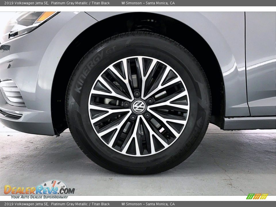 2019 Volkswagen Jetta SE Platinum Gray Metallic / Titan Black Photo #8