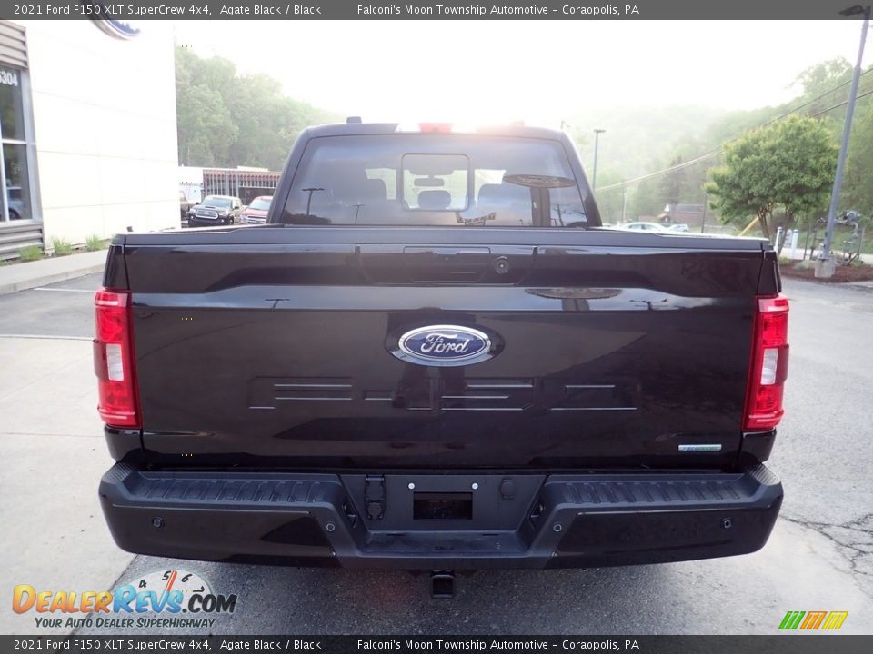 2021 Ford F150 XLT SuperCrew 4x4 Agate Black / Black Photo #3