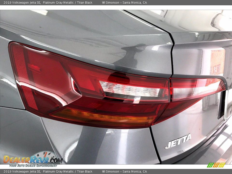 2019 Volkswagen Jetta SE Platinum Gray Metallic / Titan Black Photo #29