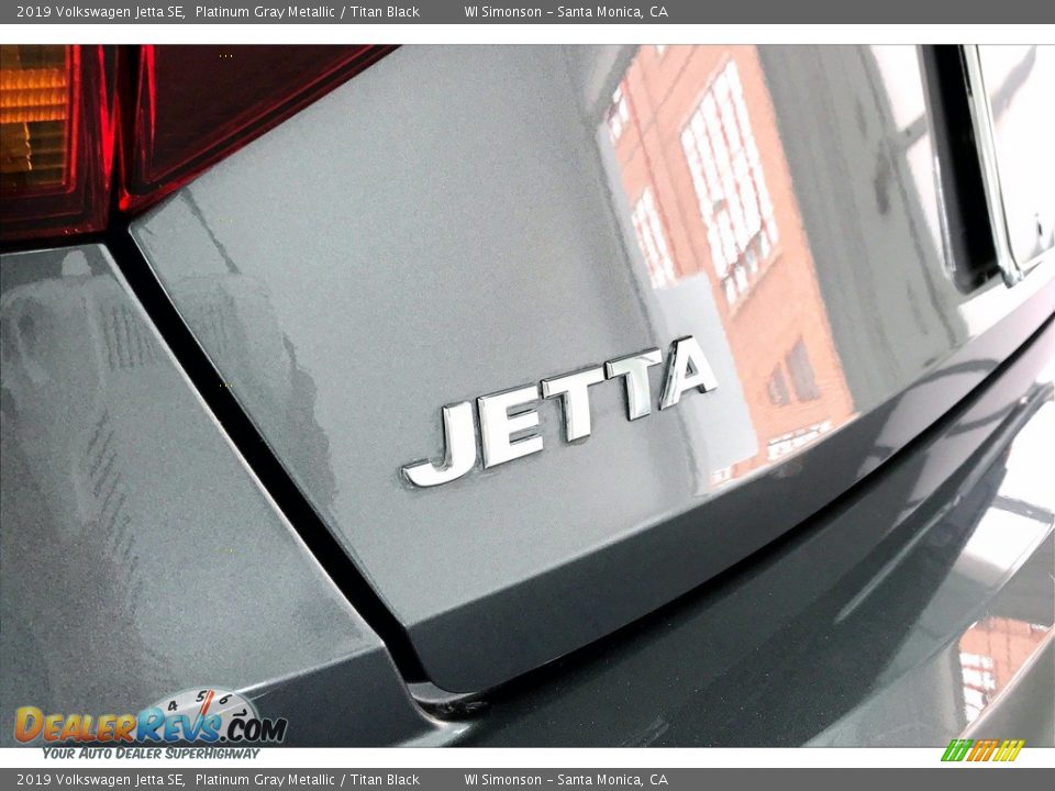 2019 Volkswagen Jetta SE Platinum Gray Metallic / Titan Black Photo #31