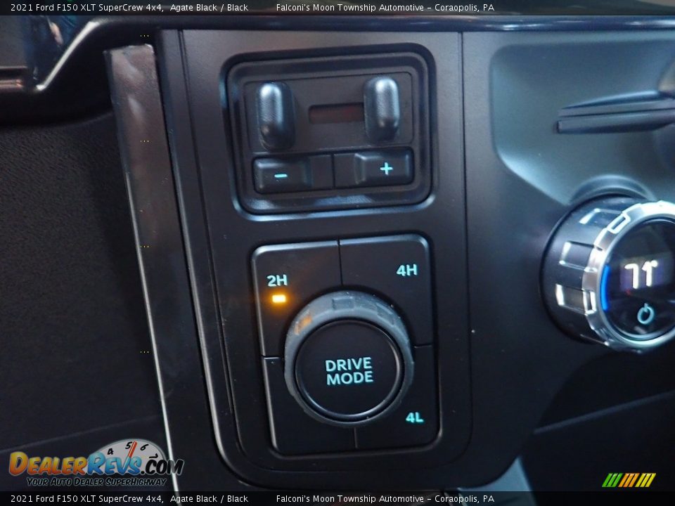 2021 Ford F150 XLT SuperCrew 4x4 Agate Black / Black Photo #24