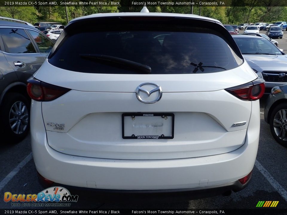 2019 Mazda CX-5 Sport AWD Snowflake White Pearl Mica / Black Photo #3