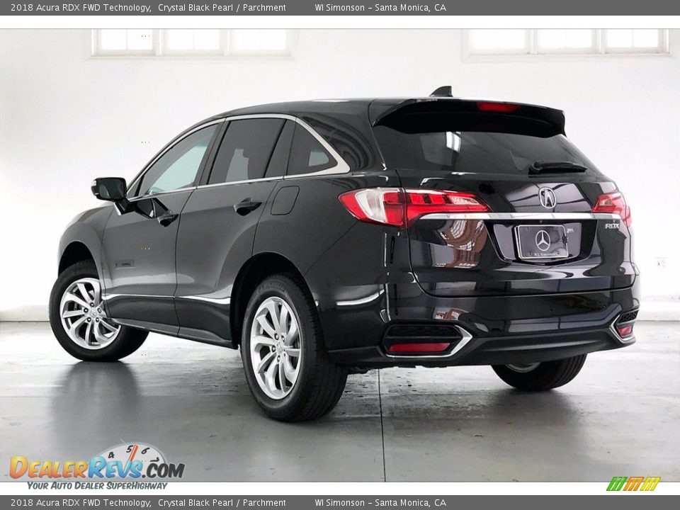 2018 Acura RDX FWD Technology Crystal Black Pearl / Parchment Photo #10