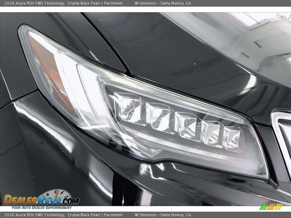 2018 Acura RDX FWD Technology Crystal Black Pearl / Parchment Photo #28