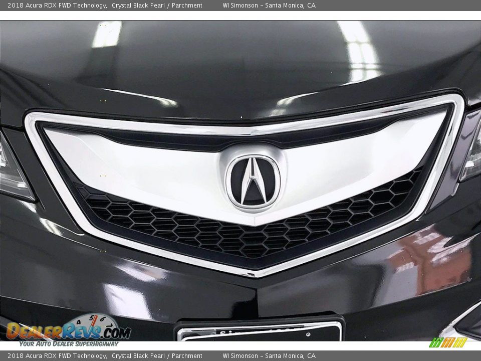 2018 Acura RDX FWD Technology Crystal Black Pearl / Parchment Photo #30