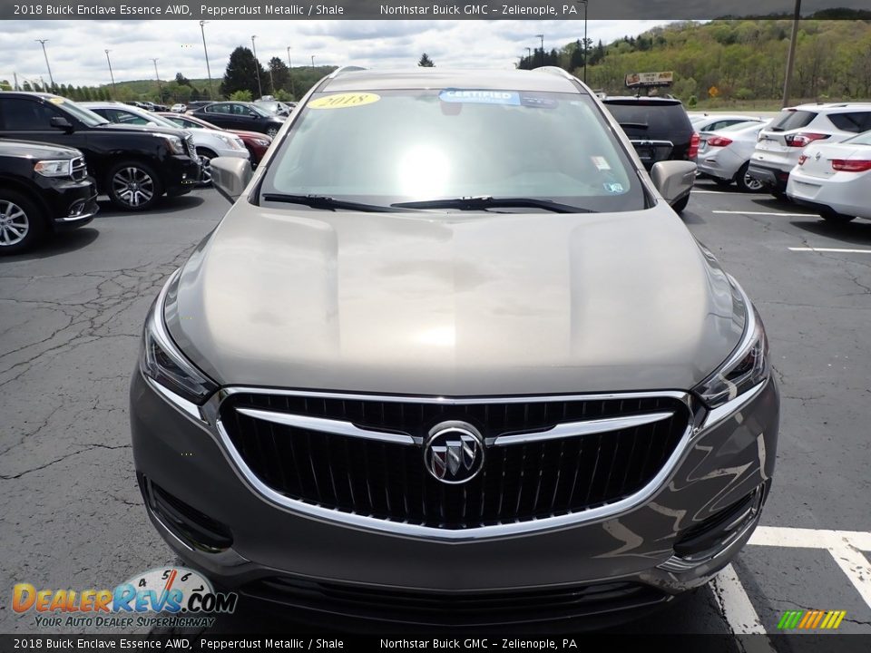 2018 Buick Enclave Essence AWD Pepperdust Metallic / Shale Photo #3