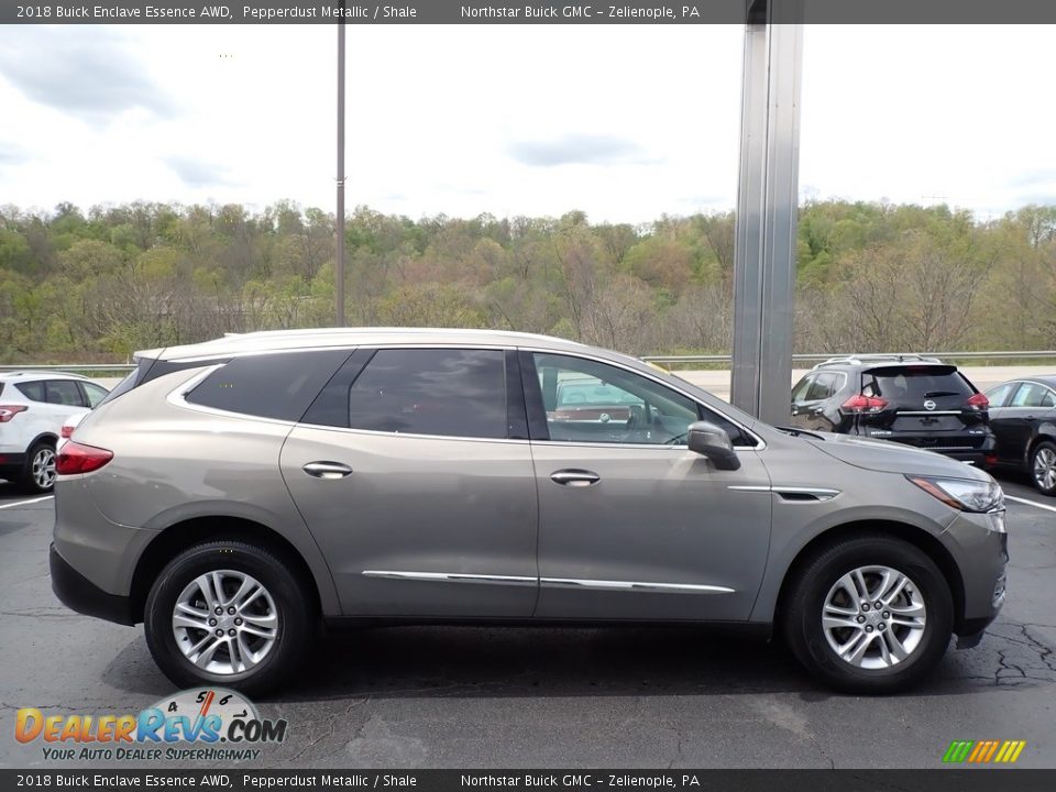 2018 Buick Enclave Essence AWD Pepperdust Metallic / Shale Photo #5