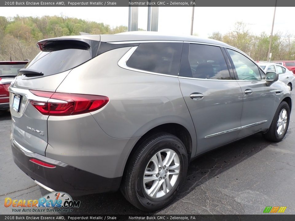 2018 Buick Enclave Essence AWD Pepperdust Metallic / Shale Photo #9