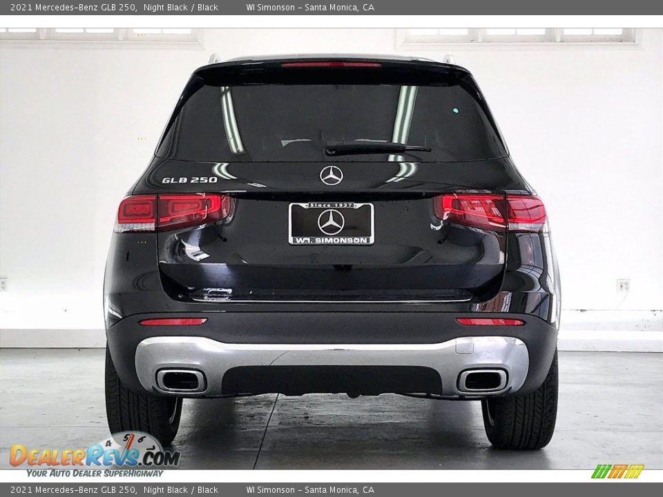 2021 Mercedes-Benz GLB 250 Night Black / Black Photo #3