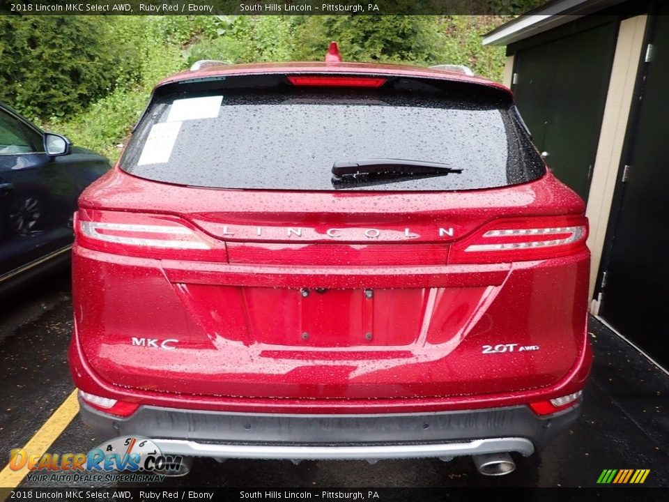 2018 Lincoln MKC Select AWD Ruby Red / Ebony Photo #3