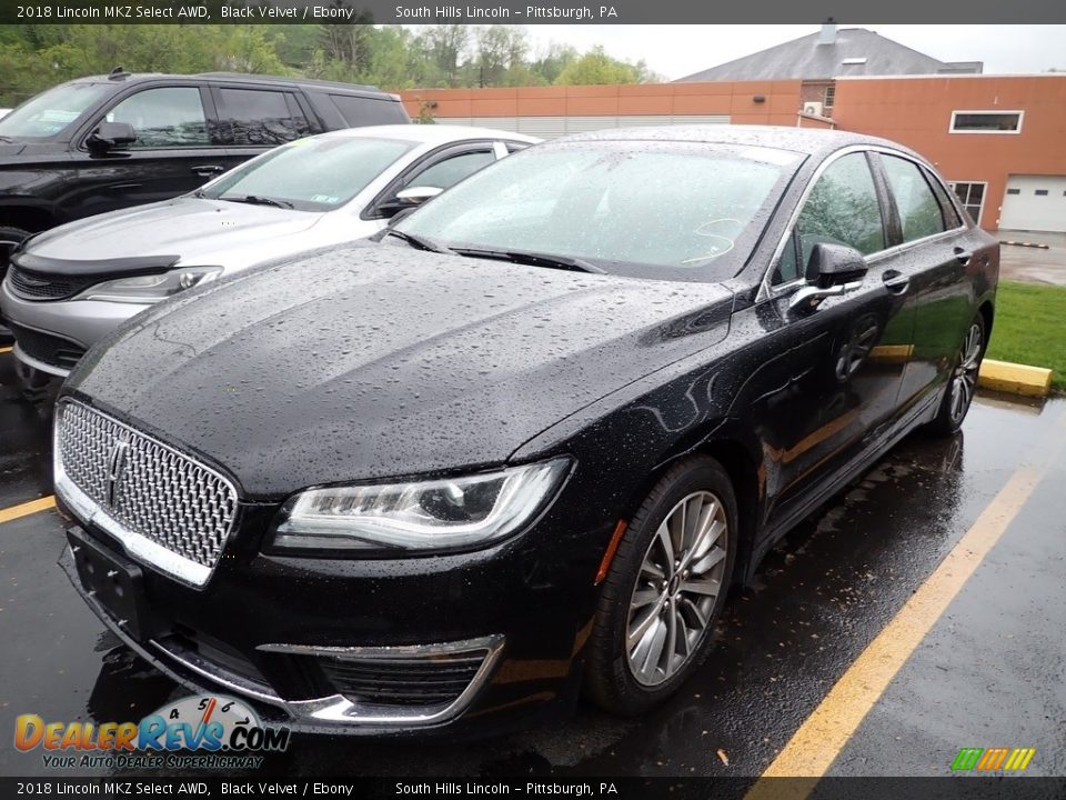 2018 Lincoln MKZ Select AWD Black Velvet / Ebony Photo #1