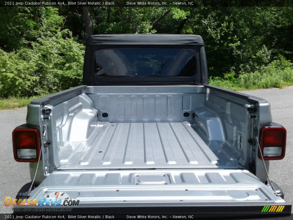 2021 Jeep Gladiator Rubicon 4x4 Billet Silver Metallic / Black Photo #8