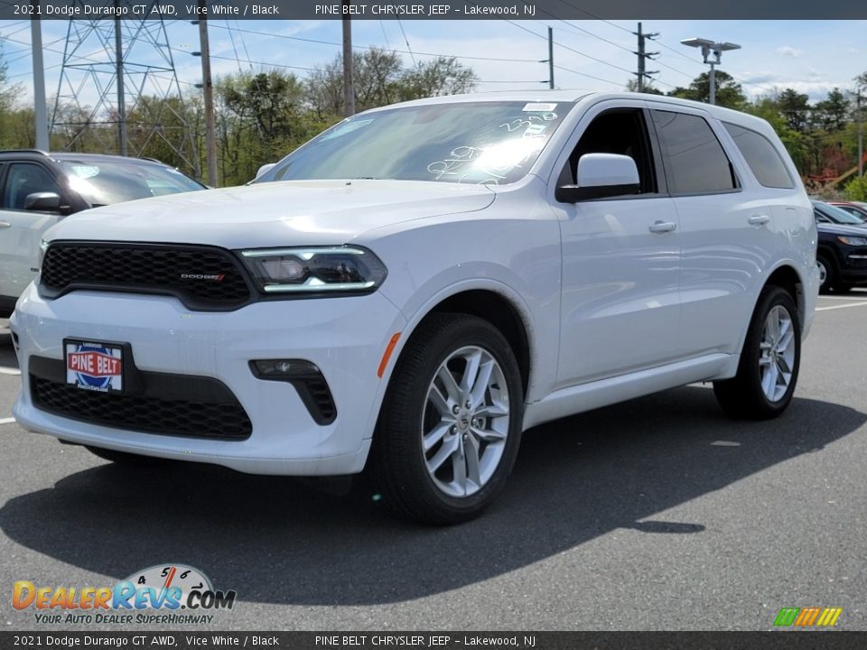 2021 Dodge Durango GT AWD Vice White / Black Photo #1